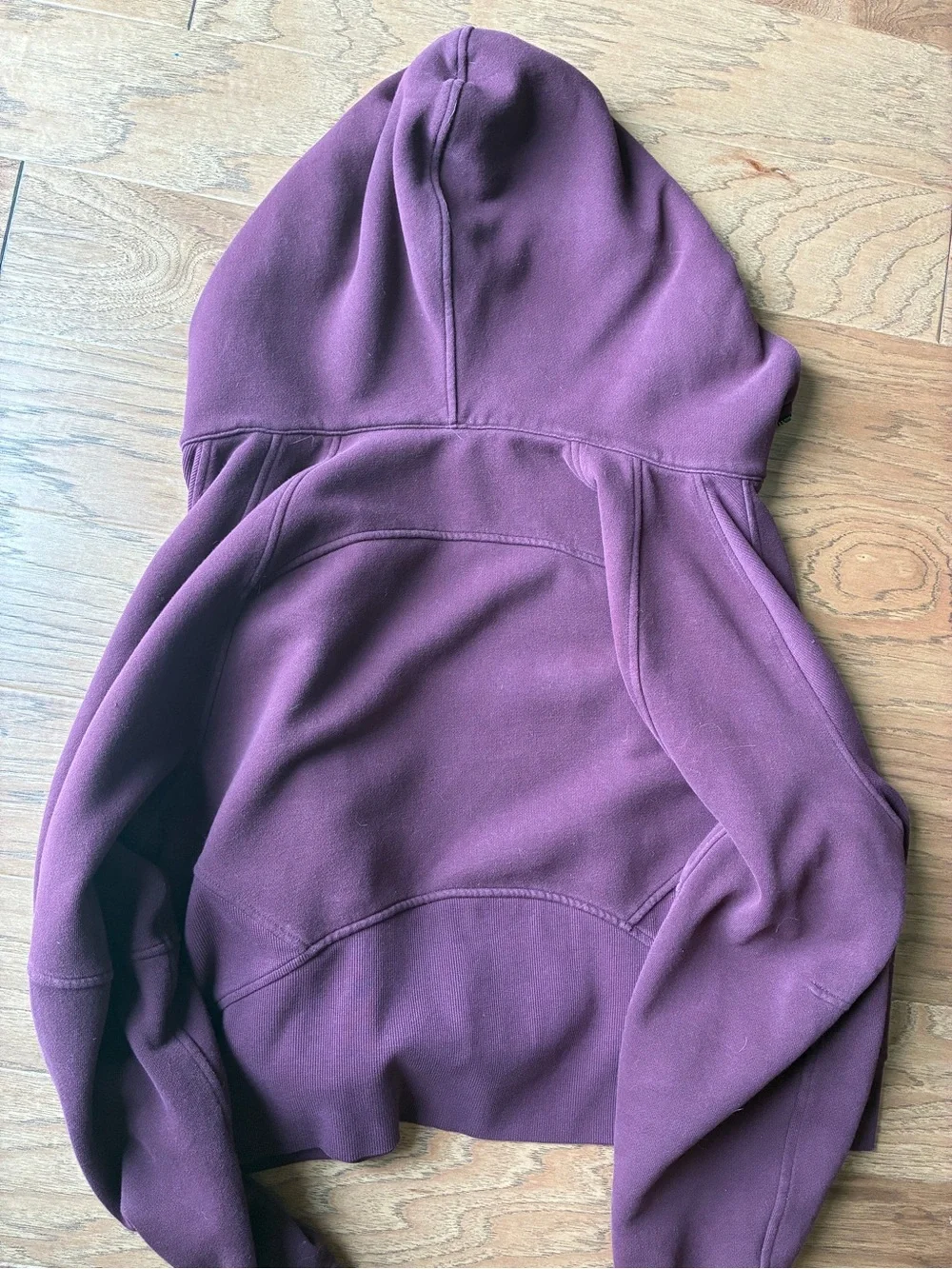 Scuba oversized full zip - cassis - M/L